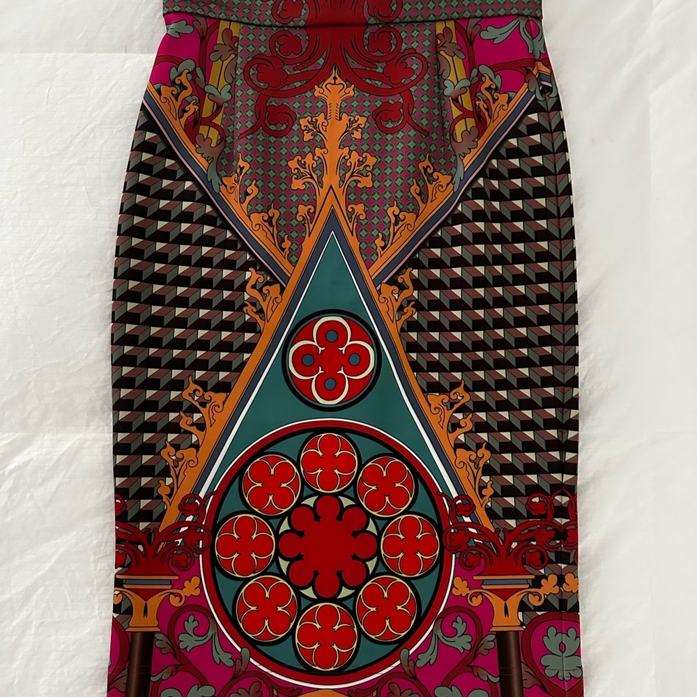 Fabulous Women's Pencil Skirt - Multicolor - Picture 3 of 5